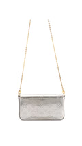 Louis Vuitton Félicie Pochette Monogram Vernis Bag - Silver