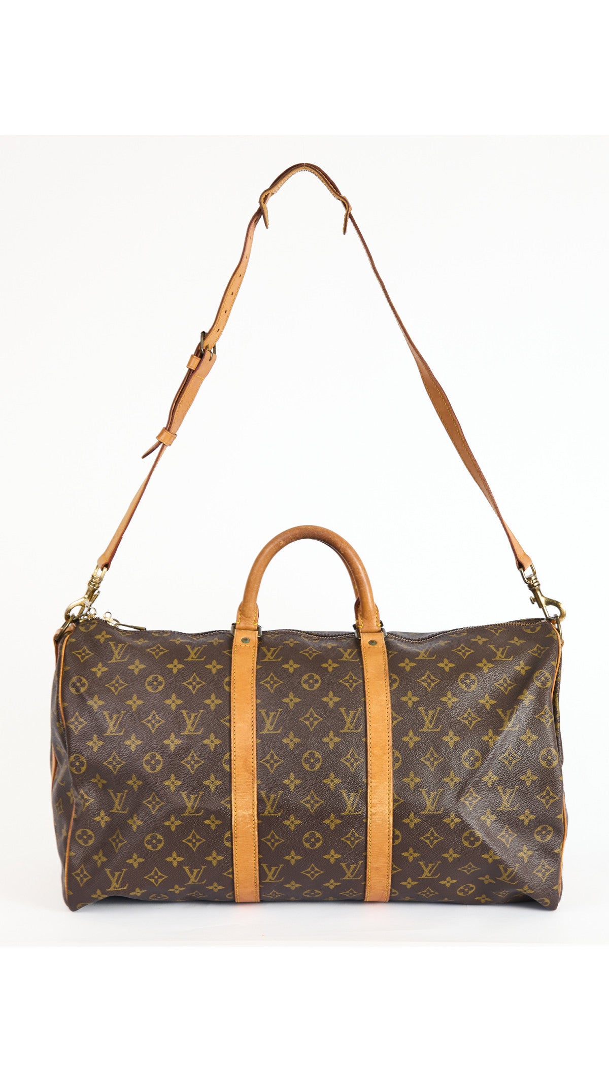 Louis Vuitton Keepall 50 Monogram Bag - Brown