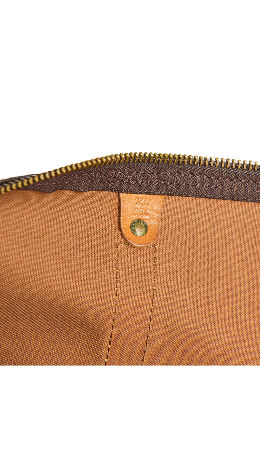 Louis Vuitton Keepall 50 Monogram Bag - Brown