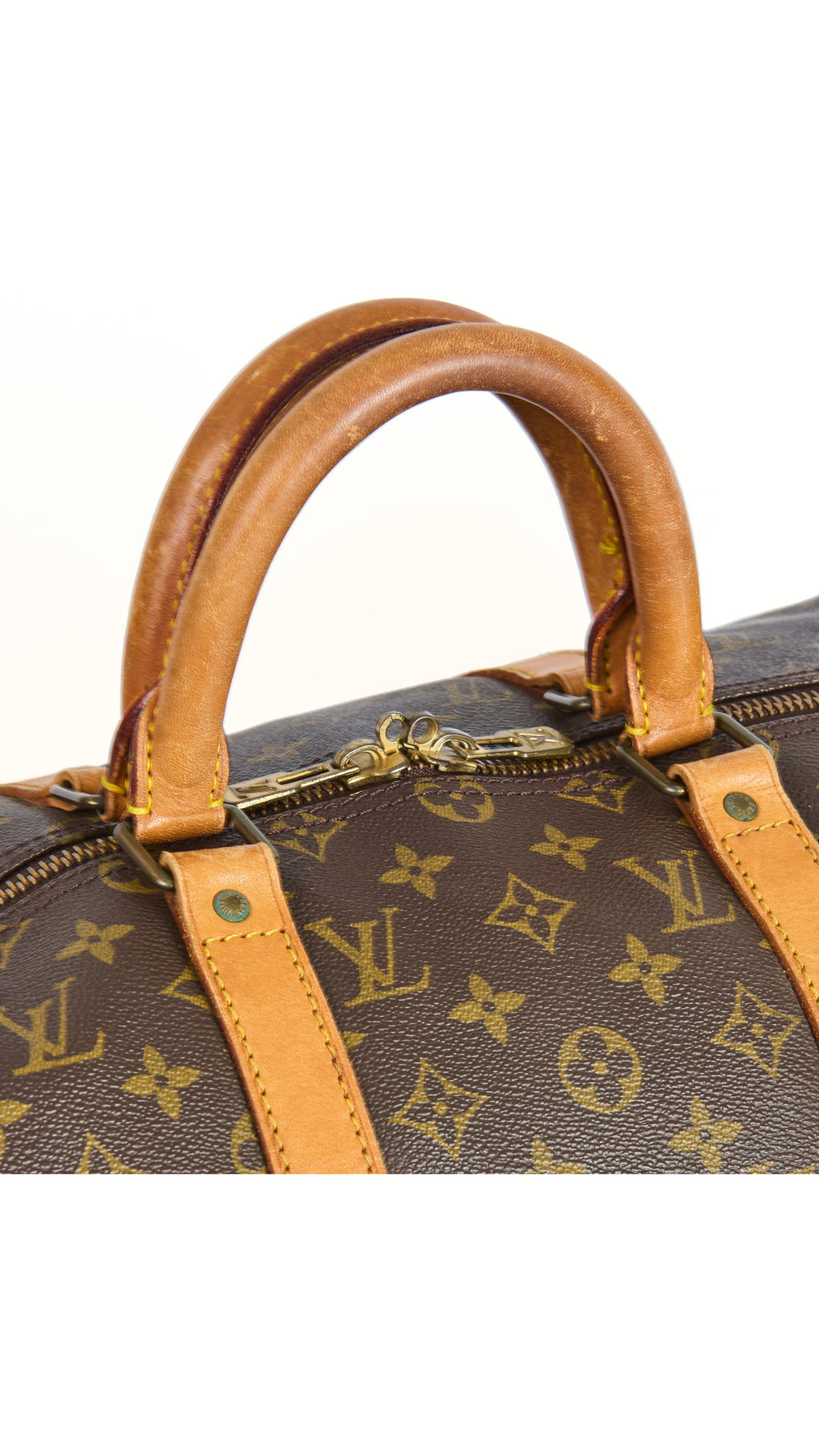 Louis Vuitton Keepall 50 Monogram Bag - Brown