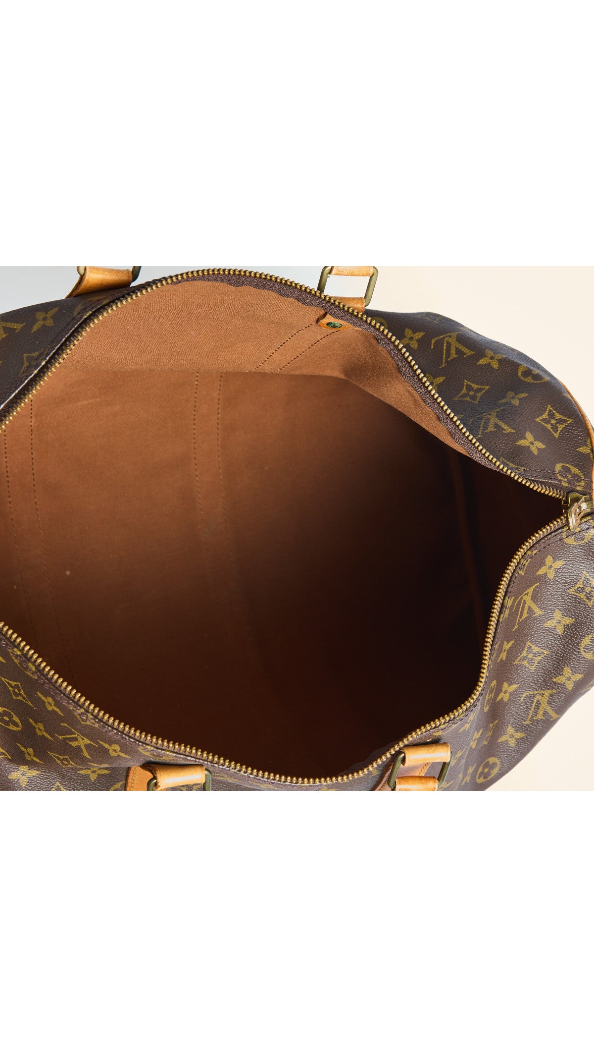 Louis Vuitton Keepall 50 Monogram Bag - Brown