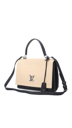 Louis Vuitton Lockme Shoulder Bag - Beige/Black