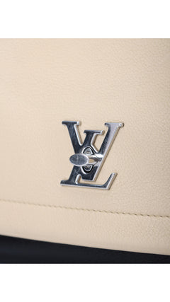 Louis Vuitton Lockme Shoulder Bag - Beige/Black