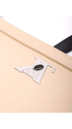 Louis Vuitton Lockme Shoulder Bag - Beige/Black