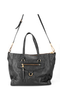Louis Vuitton Monogram Empreinte Lumineuse Tote Bag - Black
