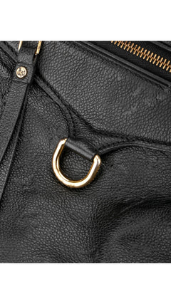 Louis Vuitton Monogram Empreinte Lumineuse Tote Bag - Black