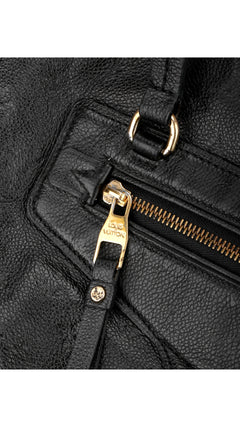 Louis Vuitton Monogram Empreinte Lumineuse Tote Bag - Black