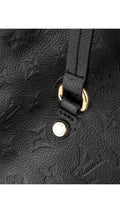 Louis Vuitton Monogram Empreinte Lumineuse Tote Bag - Black