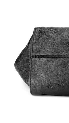 Louis Vuitton Monogram Empreinte Lumineuse Tote Bag - Black