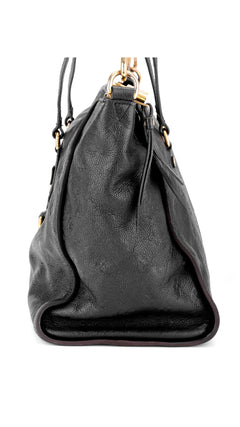 Louis Vuitton Monogram Empreinte Lumineuse Tote Bag - Black