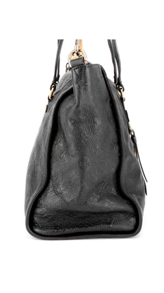 Louis Vuitton Monogram Empreinte Lumineuse Tote Bag - Black