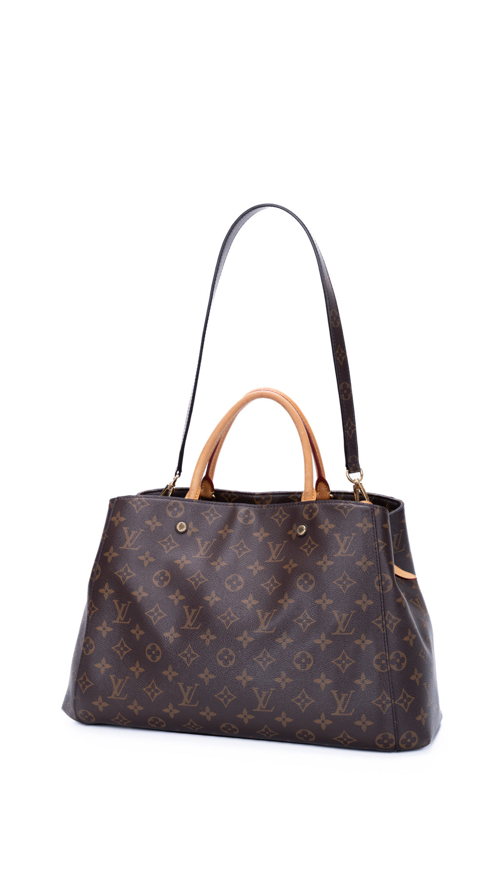 Louis Vuitton Montaigne Gm Monogram - Brown