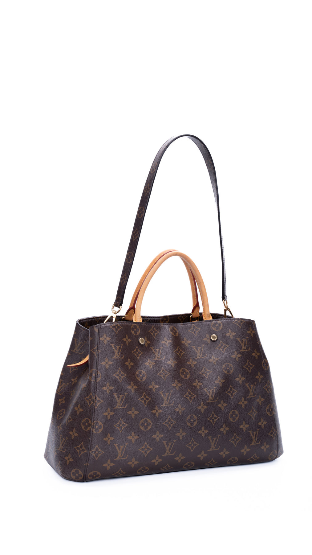 Louis Vuitton Montaigne Gm Monogram - Brown