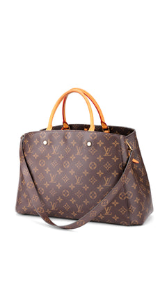 Louis Vuitton Montaigne Gm Monogram - Brown