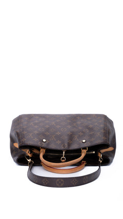 Louis Vuitton Montaigne Gm Monogram - Brown