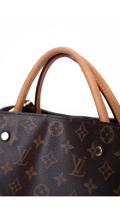 Louis Vuitton Montaigne Gm Monogram - Brown
