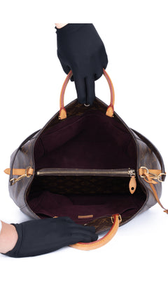 Louis Vuitton Montaigne Gm Monogram - Brown