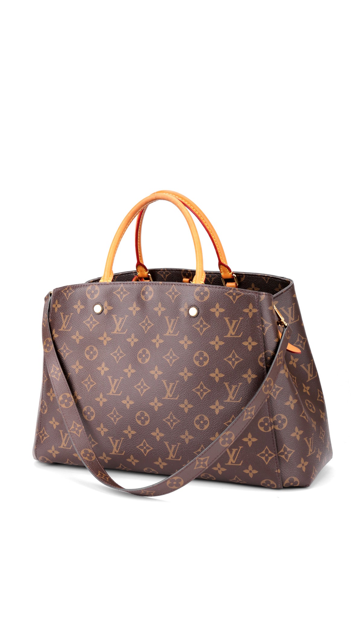 Louis Vuitton Montaigne Gm Monogram Bag - Brown