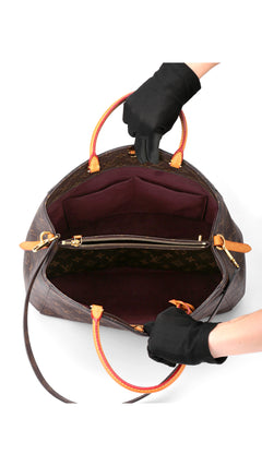 Louis Vuitton Montaigne Gm Monogram Bag - Brown