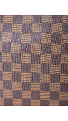Louis Vuitton Neverfull-Style Tote Bag Damier Ebene - Brown