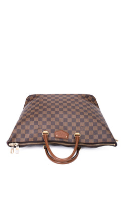 Louis Vuitton Neverfull-Style Tote Bag Damier Ebene - Brown