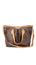 Louis Vuitton Palermo Pm Monogram Shoulder Bag - Brown