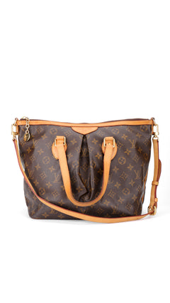 Louis Vuitton Palermo Pm Monogram Shoulder Bag - Brown