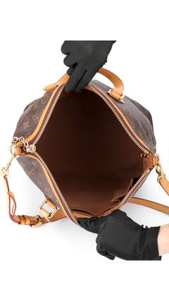 Louis Vuitton Palermo Pm Monogram Shoulder Bag - Brown