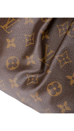 Louis Vuitton Palermo Pm Monogram Shoulder Bag - Brown