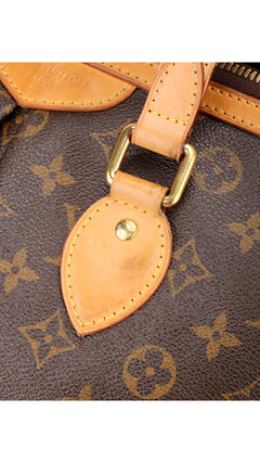 Louis Vuitton Palermo Pm Monogram Shoulder Bag - Brown