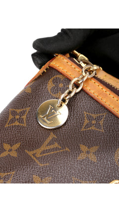 Louis Vuitton Palermo Pm Monogram Shoulder Bag - Brown