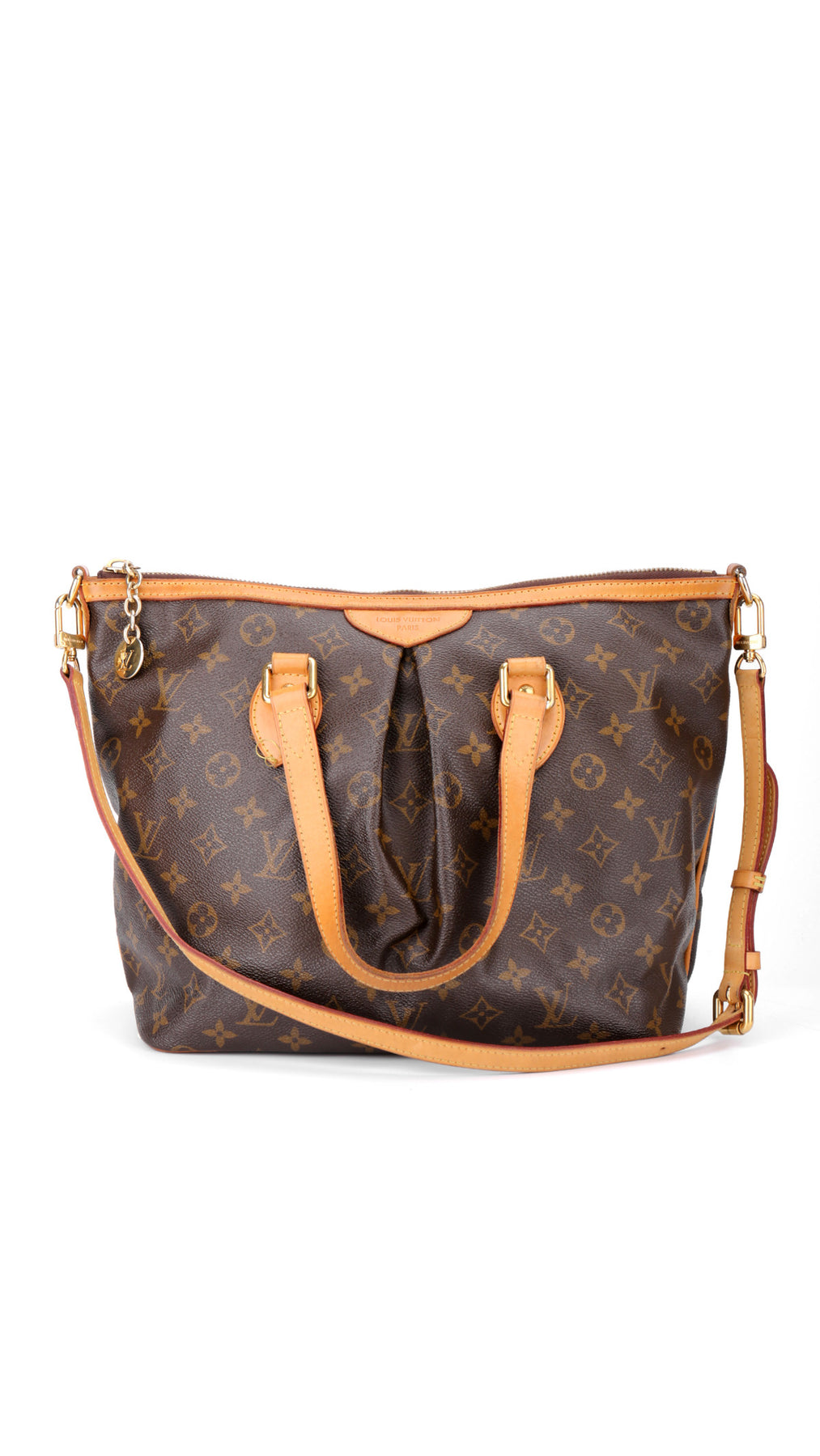 Louis Vuitton Palermo Pm Monogram Shoulder Bag - Brown