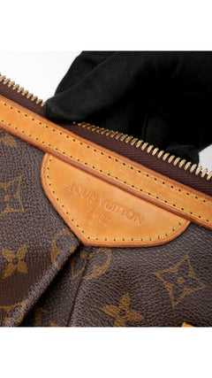 Louis Vuitton Palermo Pm Monogram Shoulder Bag - Brown