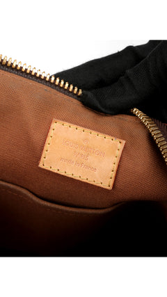 Louis Vuitton Palermo Pm Monogram Shoulder Bag - Brown