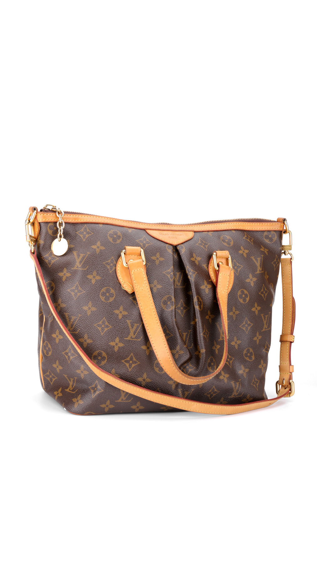 Louis Vuitton Palermo Pm Monogram Shoulder Bag - Brown