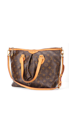 Louis Vuitton Palermo Pm Monogram Shoulder Bag - Brown