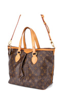 Louis Vuitton Palermo Pm Monogram Shoulder Bag - Brown
