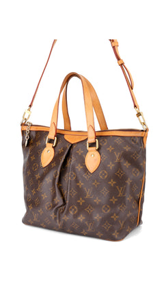 Louis Vuitton Palermo Pm Monogram Shoulder Bag - Brown