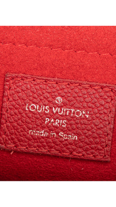 Louis Vuitton Pallas Chain Bag Monogram - Red