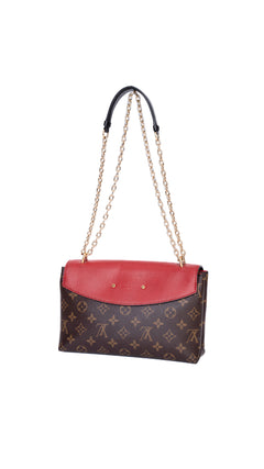 Louis Vuitton Pallas Chain Bag Monogram - Red