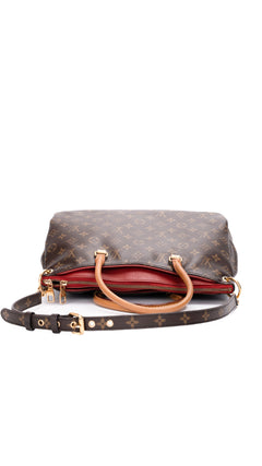 Louis Vuitton Pallas Monogram Cerise Shoulder Bag - Brown