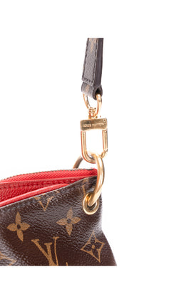 Louis Vuitton Pallas Monogram Cerise Shoulder Bag - Brown