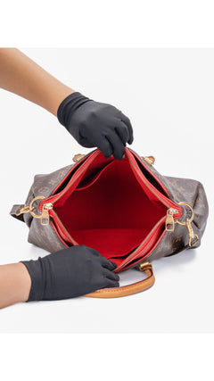 Louis Vuitton Pallas Monogram Cerise Shoulder Bag - Brown