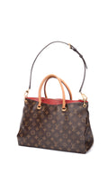 Louis Vuitton Pallas Monogram Cerise Shoulder Bag - Brown