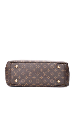Louis Vuitton Pallas Monogram Cerise Shoulder Bag - Brown