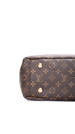 Louis Vuitton Pallas Monogram Cerise Shoulder Bag - Brown