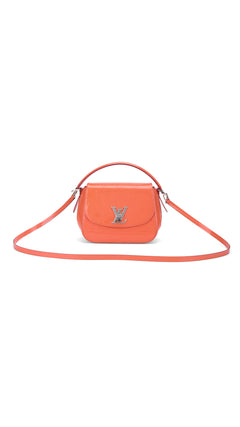 Louis Vuitton Pasadena Patent Shoulder Bag - Orange