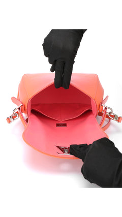 Louis Vuitton Pasadena Patent Shoulder Bag - Orange