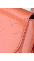 Louis Vuitton Pasadena Patent Shoulder Bag - Orange