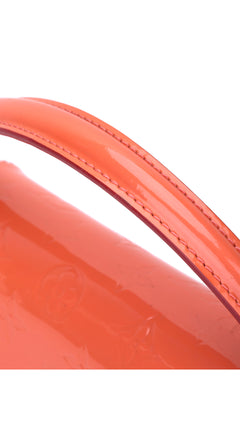 Louis Vuitton Pasadena Patent Shoulder Bag - Orange